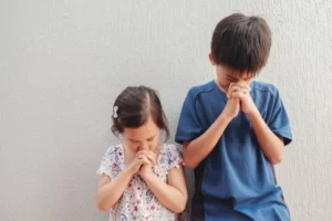 Menyampaikan doa yang sederhana